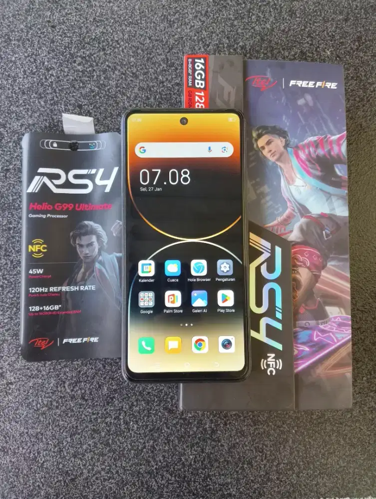 ITEL RS4 (8/128) Keluarga Infinix