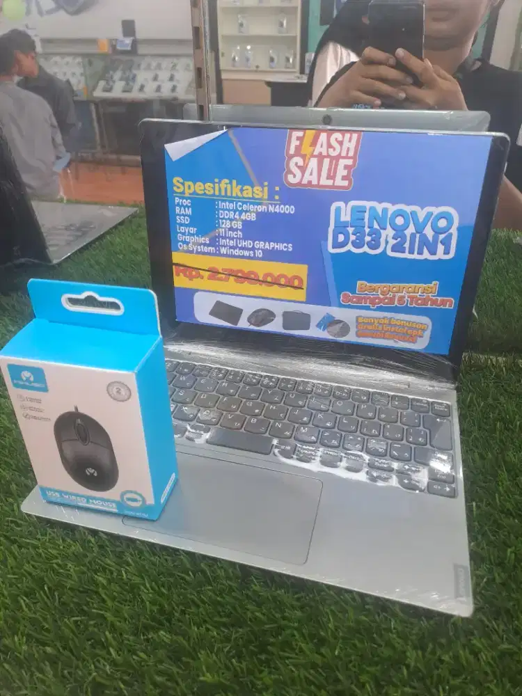 Laptop lenovo 2in1 murah meriah
