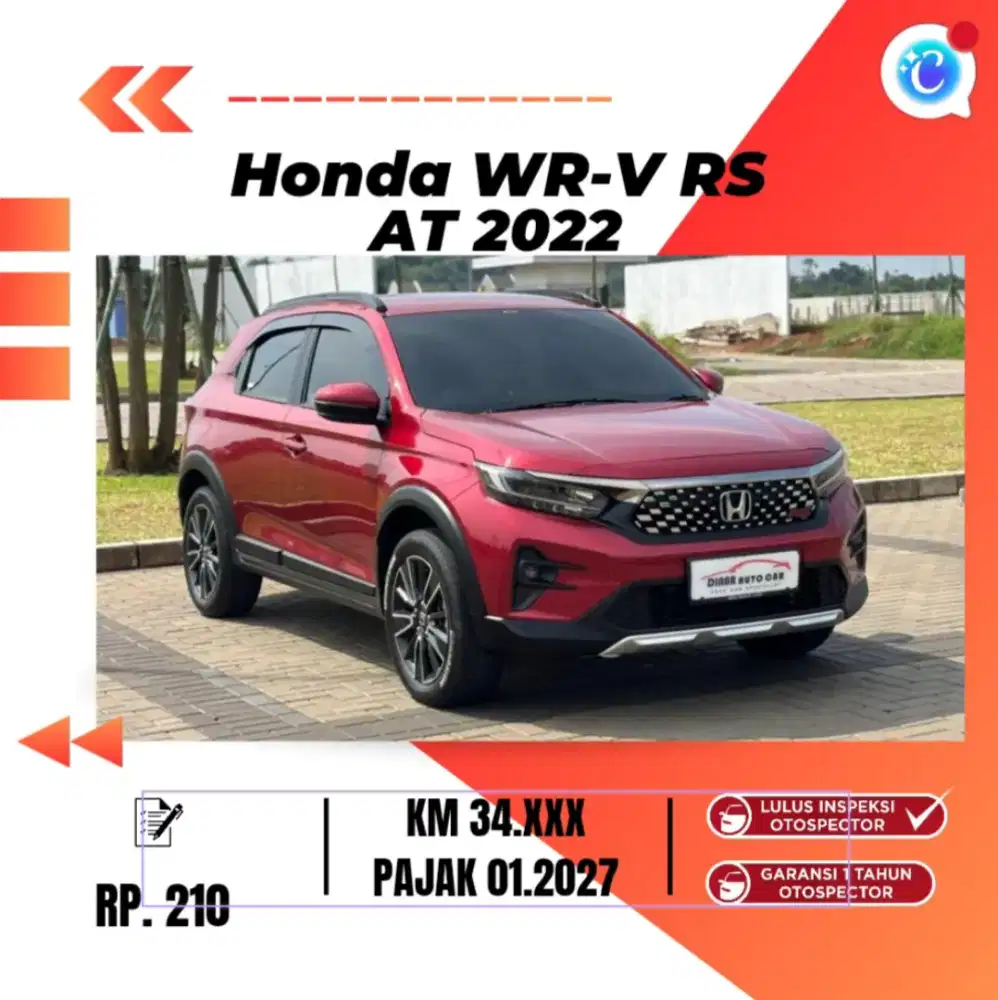 WRV RS AT 2022 KM 32RB