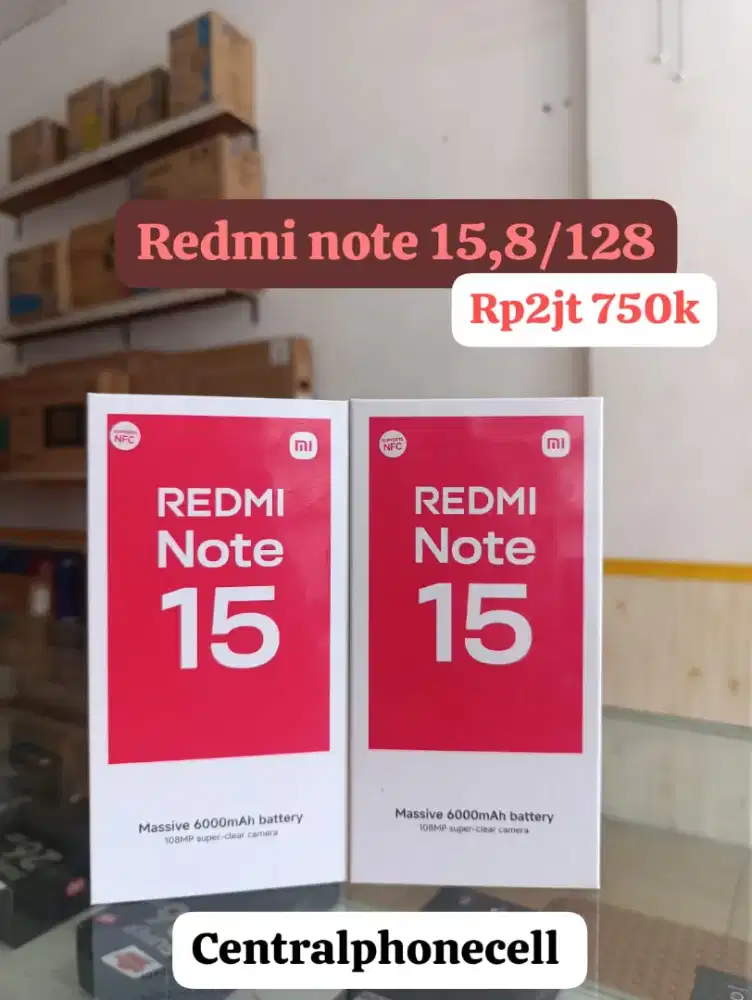 Redmi Note 15,8/128GB