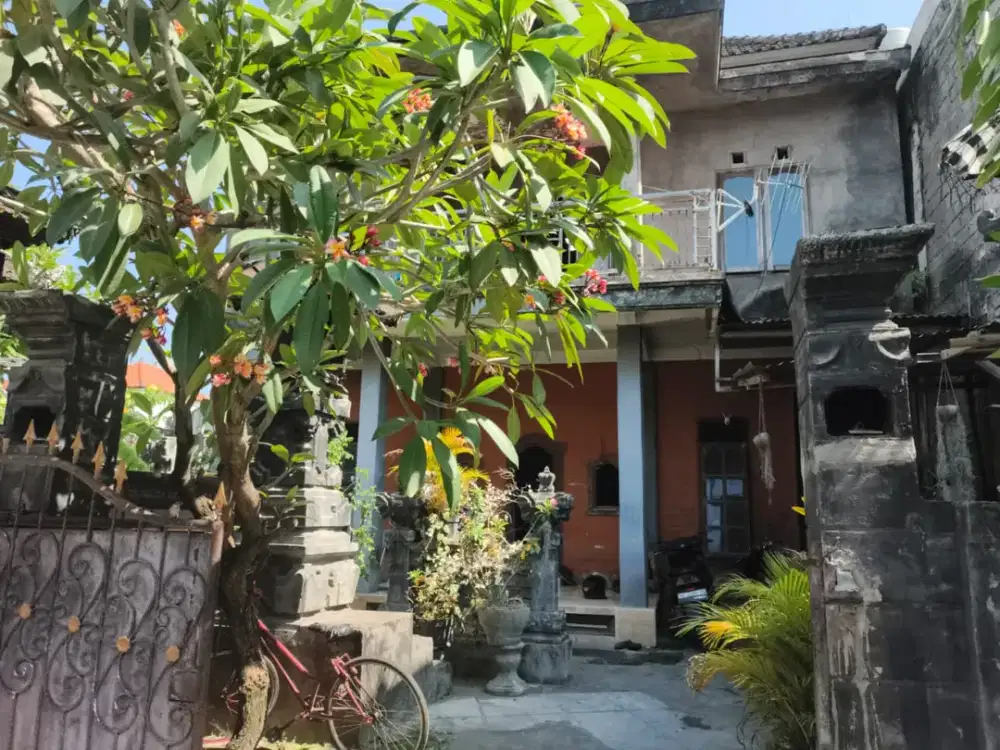 Jual Tanah Bonus Rumah Lokasi Di Jalan Tukad Badung Denpasar Bali. Dekat Ke Panjer, Sesetan, Plaza Renon, Sanur Bali,