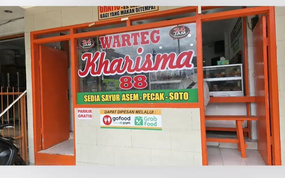 RUKO SUDAH ADA USAHA WARTEG DAN MASIH BERJALAN JUAL KARENA BU