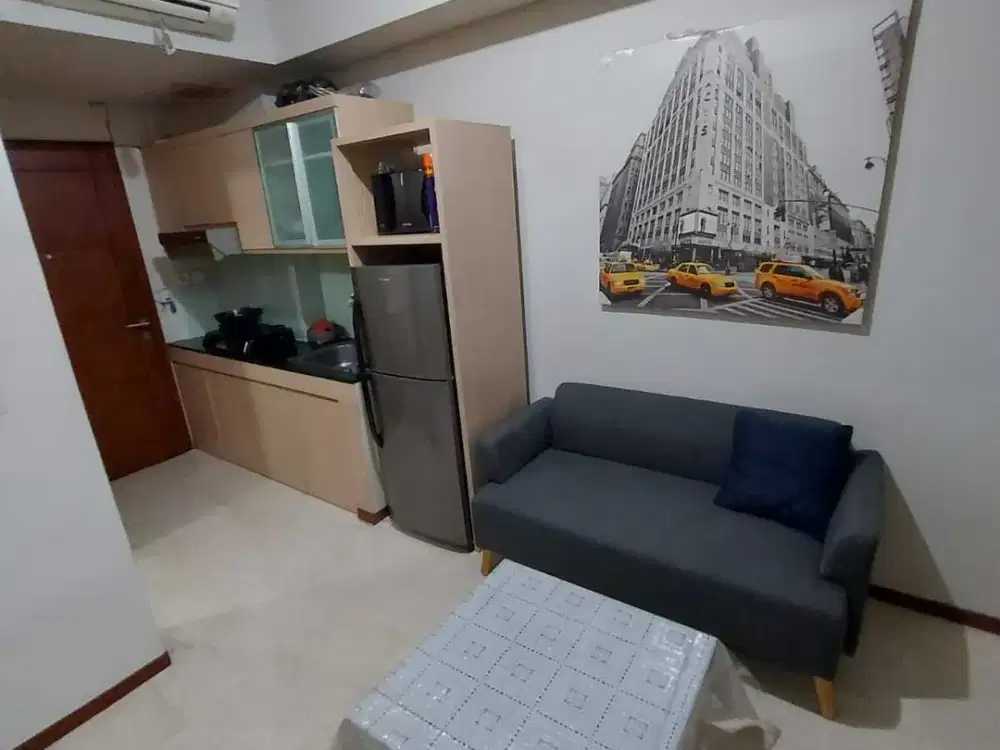 1BR Furnished Apartemen Royal Mediterania Garden Residences - Mall Central Park