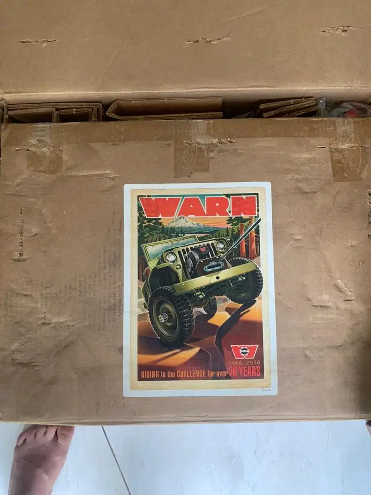 Winch Warn 8274 anniversary 70th