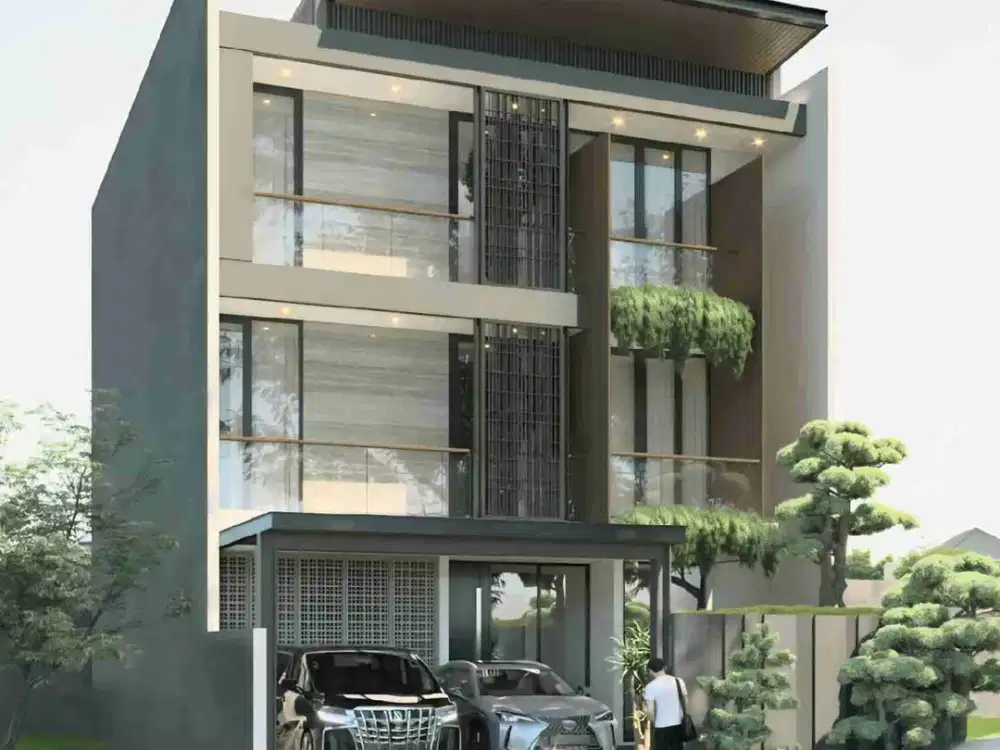 Ada Lift‼️Jual Rumah Baru Super Mewah Semi Furnish di Citraland Utama Cluster Terdepan