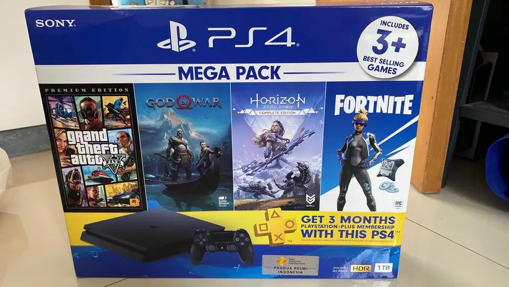 PS 4 SLIM 1TB tangan pertama