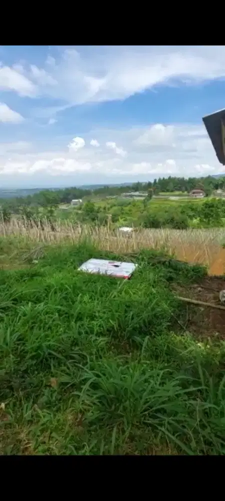 Lokasi view gunung salak & kota Buat Villa d bogor selatan