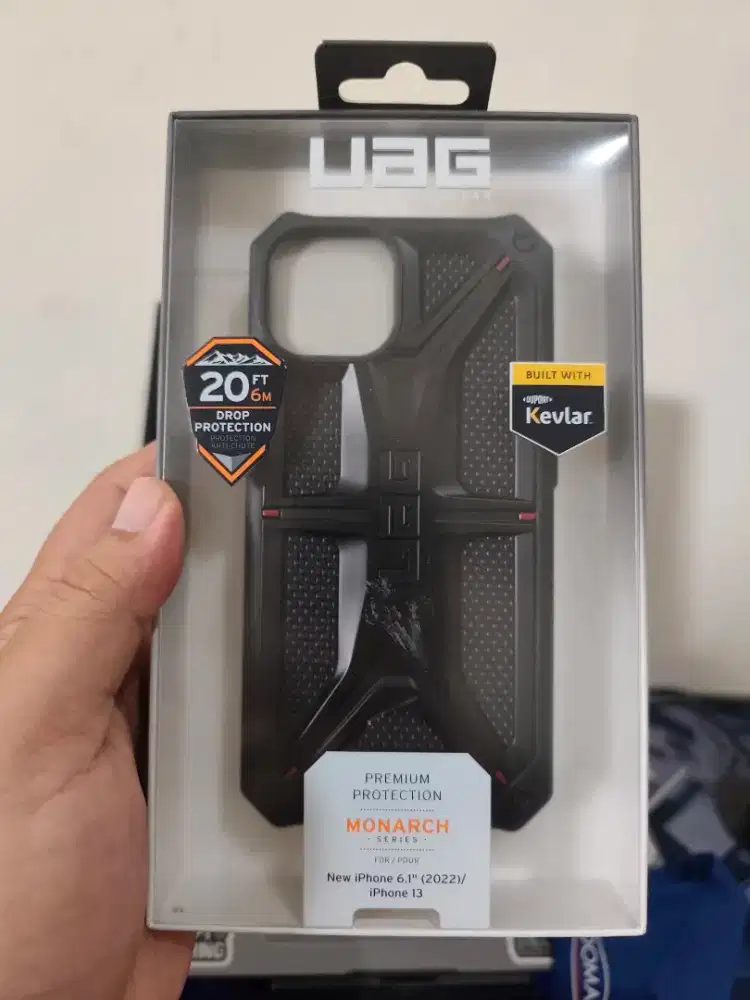 UAG Monarch Kevlar For iPhone 13 Basic, Kondisi Like New Jaramg Pakai