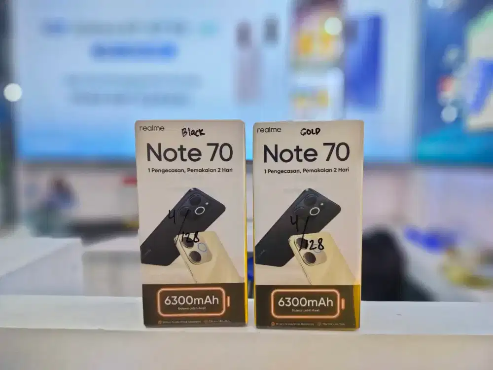 Termurah Realme Note 70 Ram 4+128GB Garansi Resmi