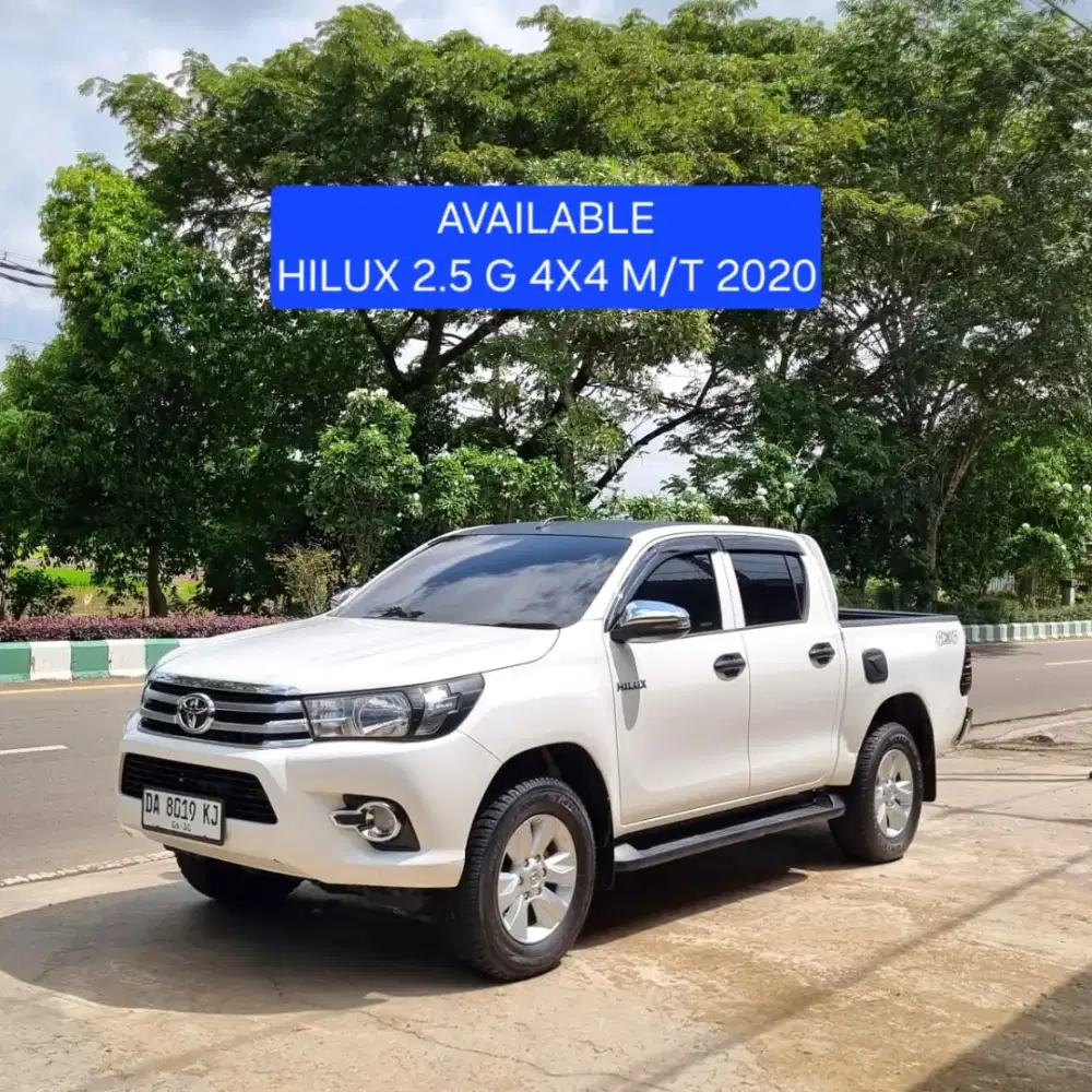 Toyota Hilux 2.5 G 4X4 M/T2020