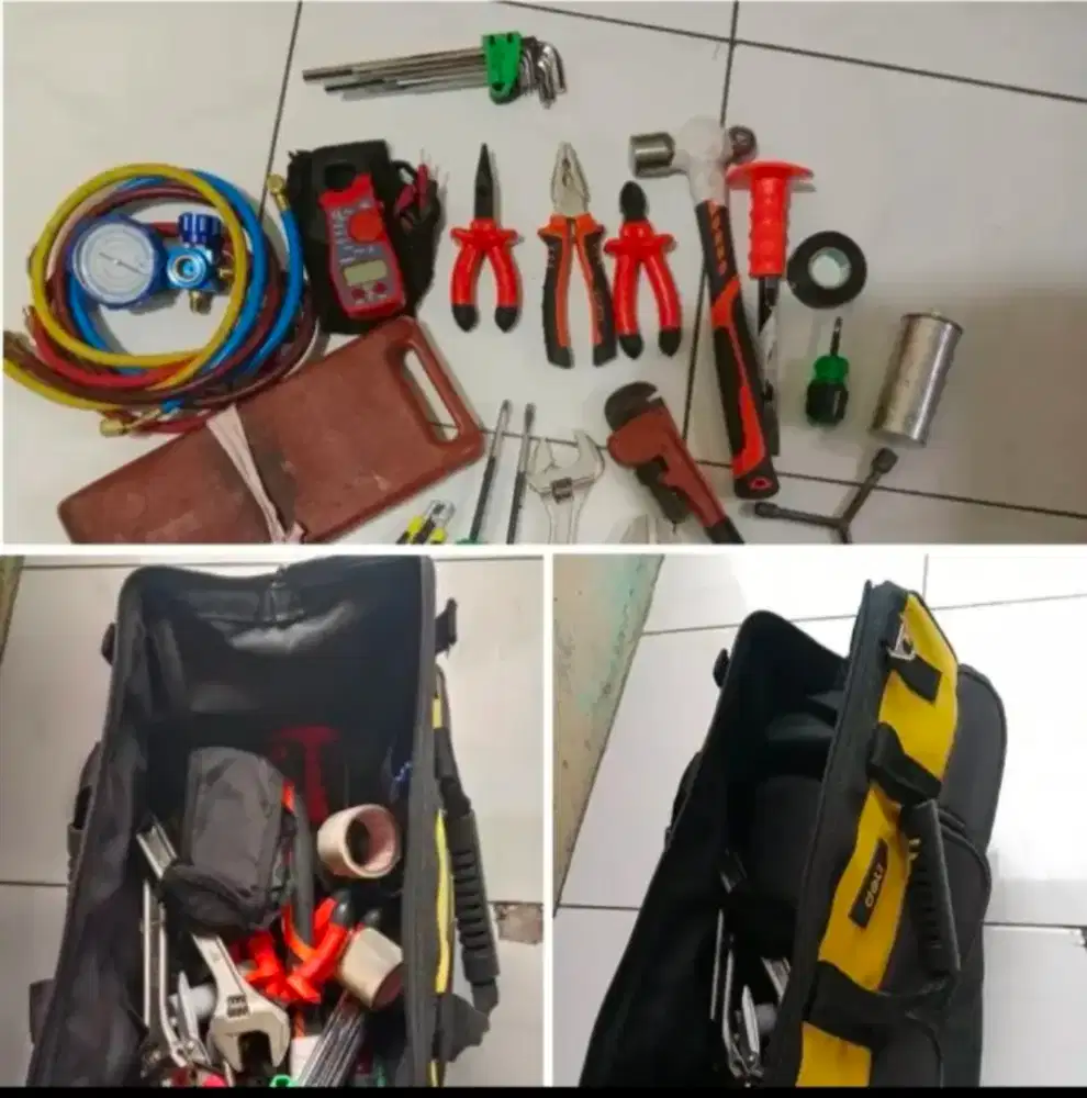 Jual perlengkapan servis AC
