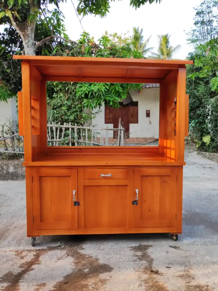 Jual Gerobak Angkringan,Bakso,Mie Ayam,Bubur,Roti BakardlL.