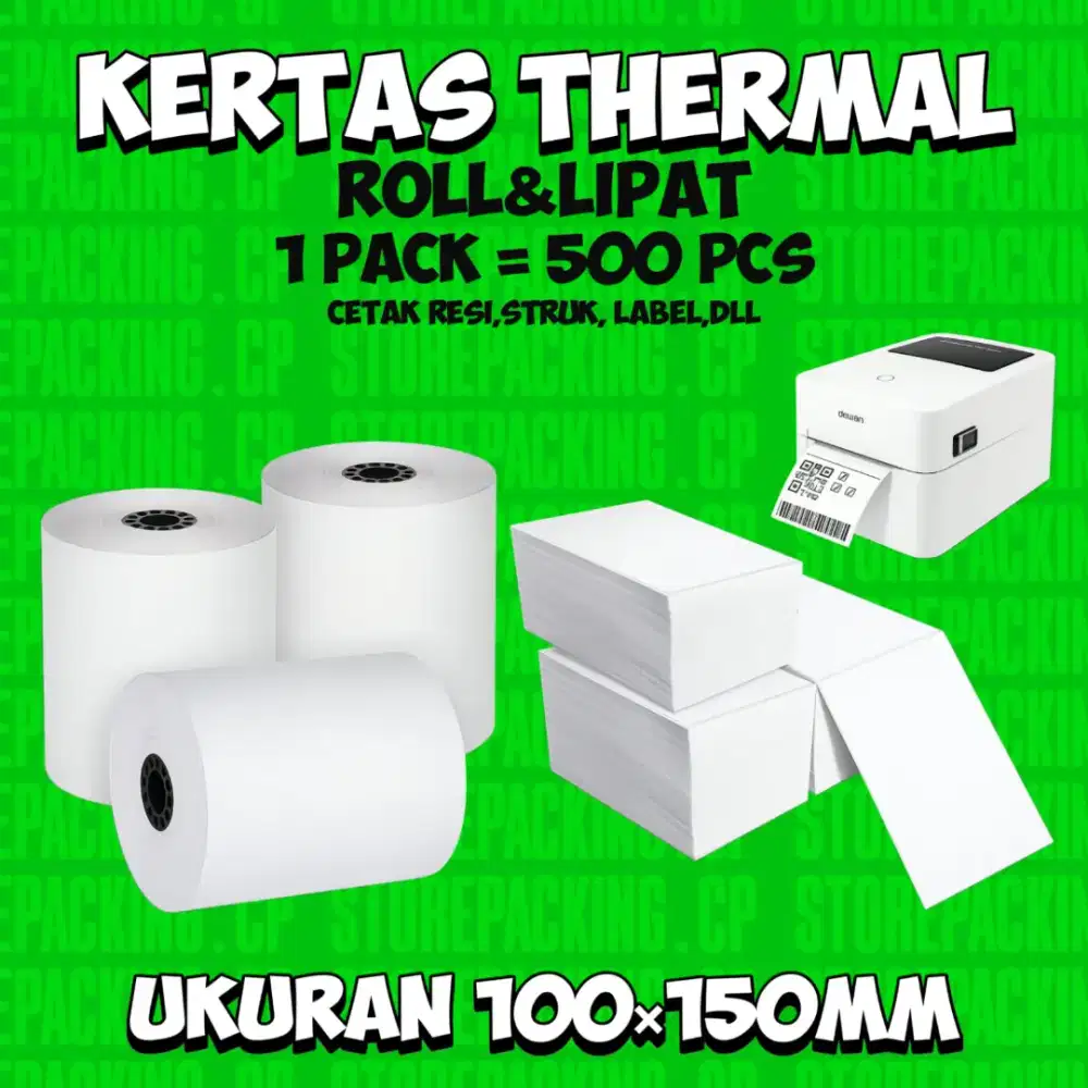 Kertas Thermal 100×150×500