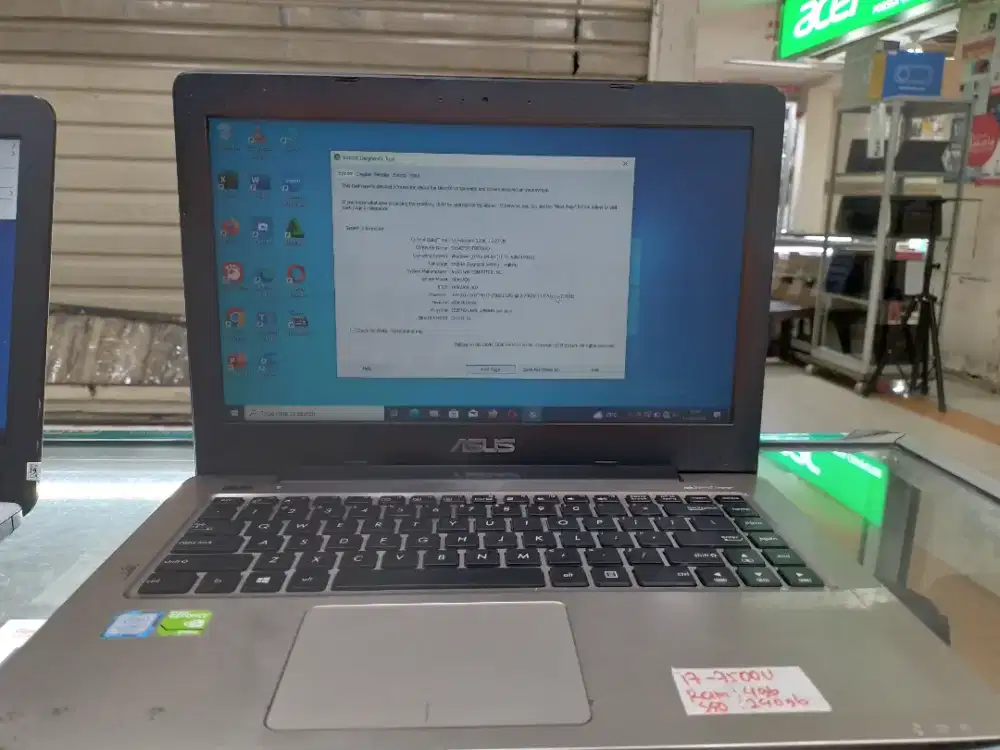 Laptop Asus X456U intel core i7-7500U