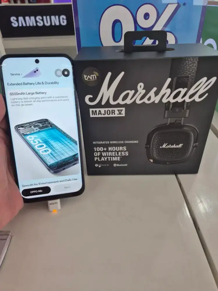 Oppo a6x 8/128gb free marshall majov v