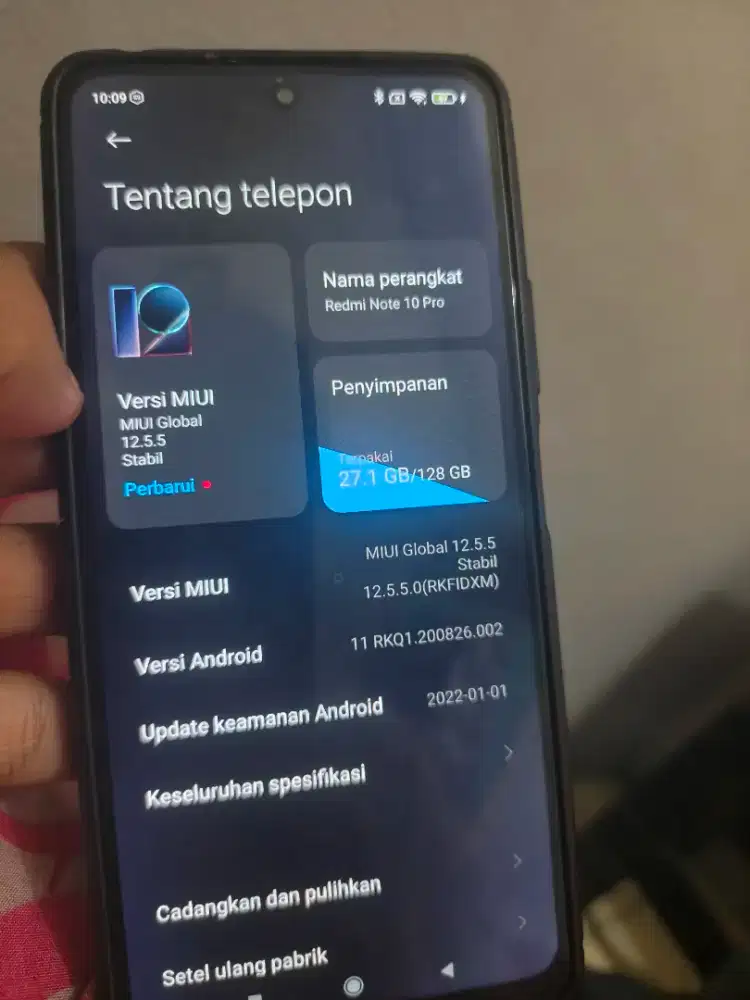Redmi note 10pro 4g 8/128gb