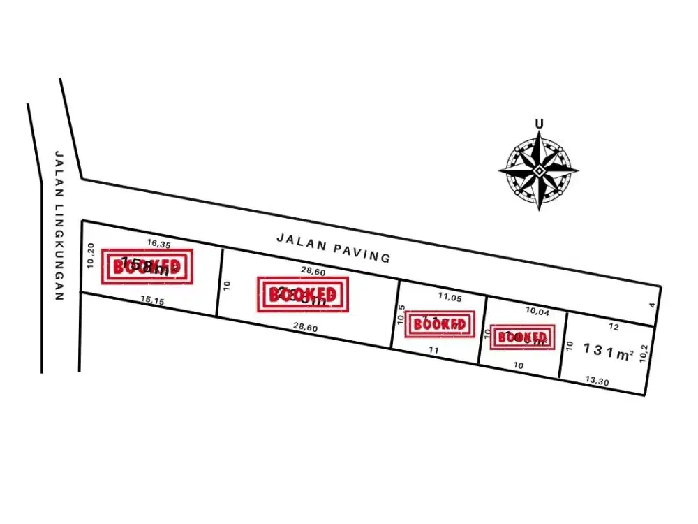 Sisa 1 Unit SHM READY ; Dijual Tanah Jogja Kawasan Perumahan Maguwoharjo dekat Sekolah Budi Mulia Dua Yogyakarta
