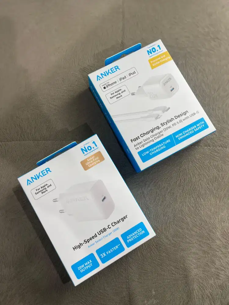 Adaptor Anker Usb C 20watt MFI