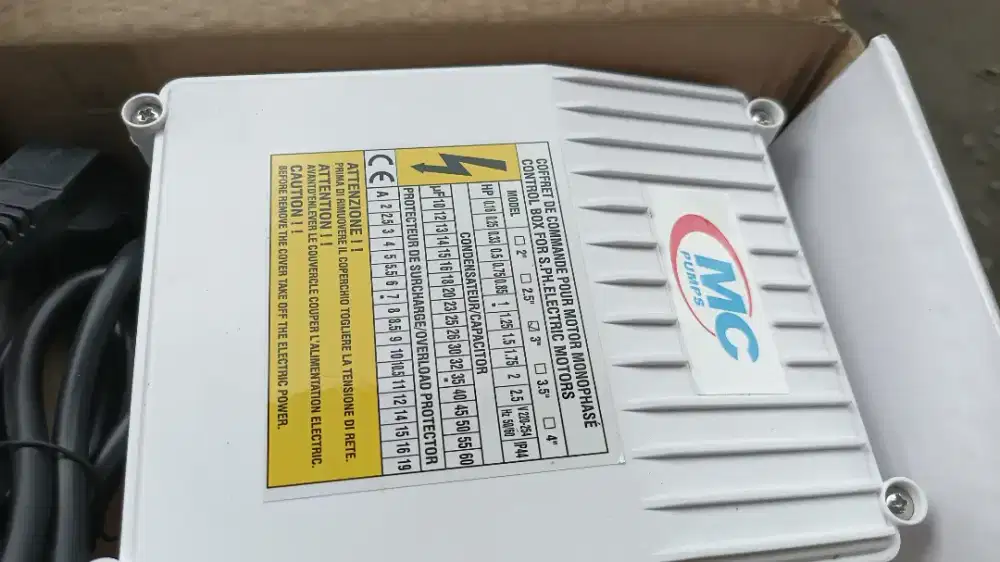 Box panel satelit air