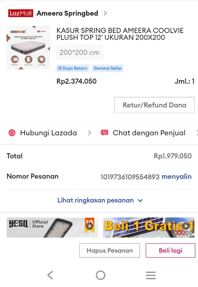 Kasur dan dipan jual murah