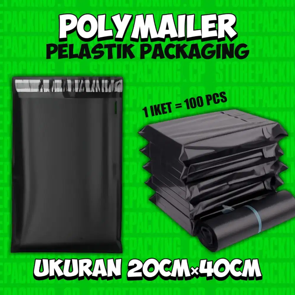 Polymailer ukuran 20×40cm