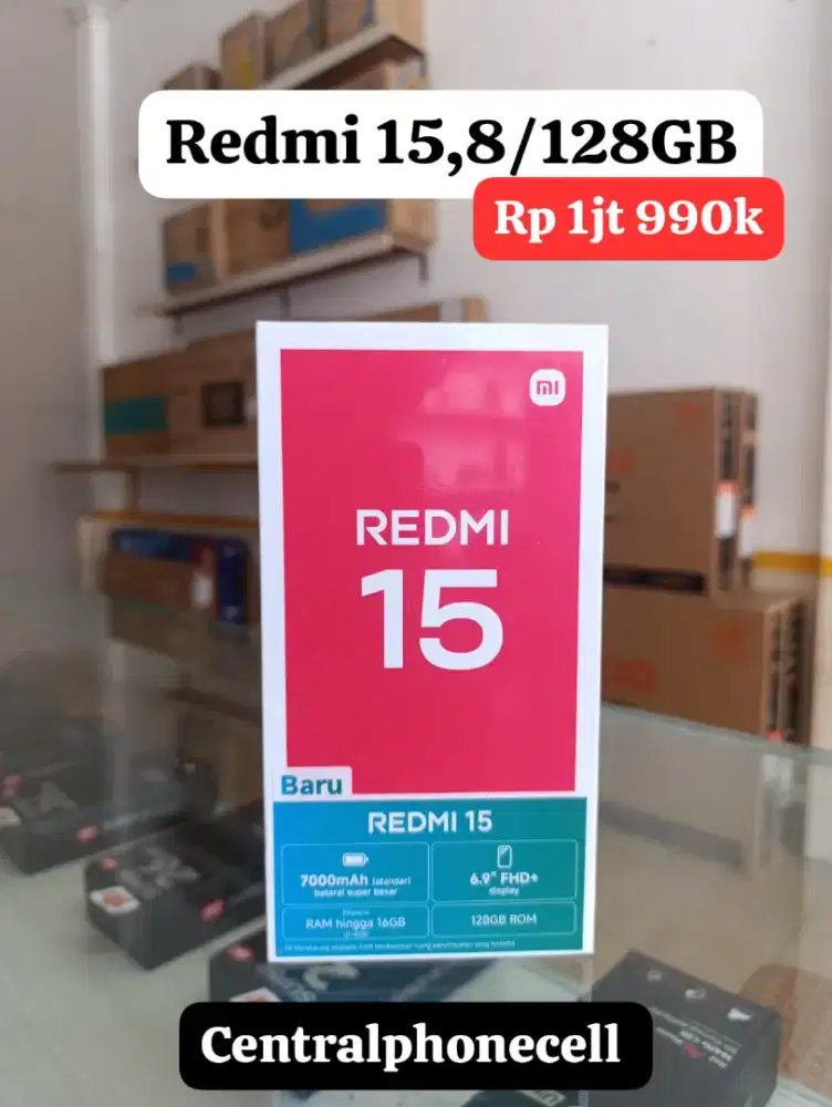Redmi 15,8/128GB