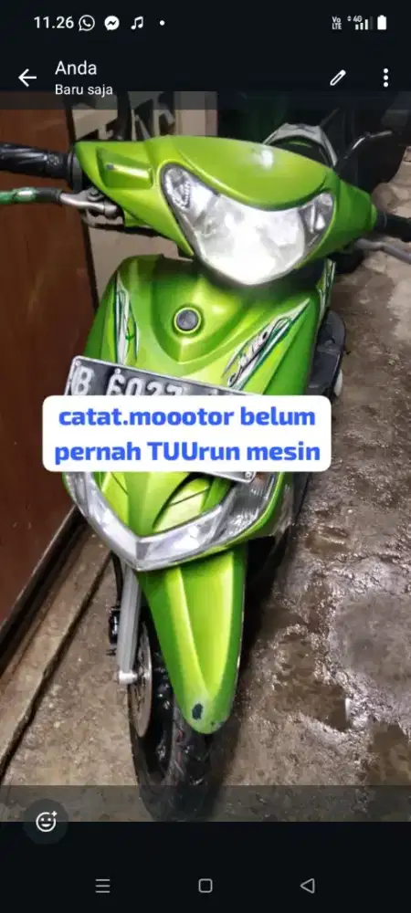 YAMAHA MIO SPORTY  2011