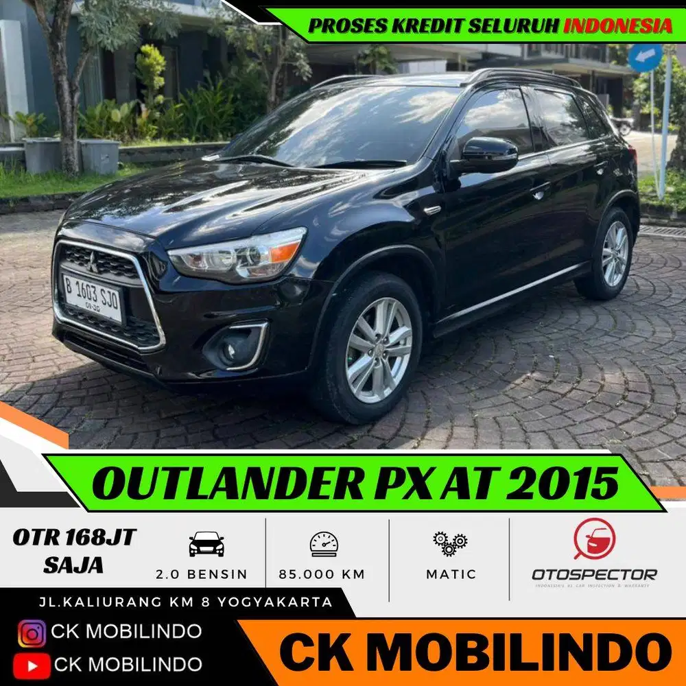 Mitsubishi Outlander PX Matic 2015 PANORAMIC Dp Minim Bisa Kredit CX5