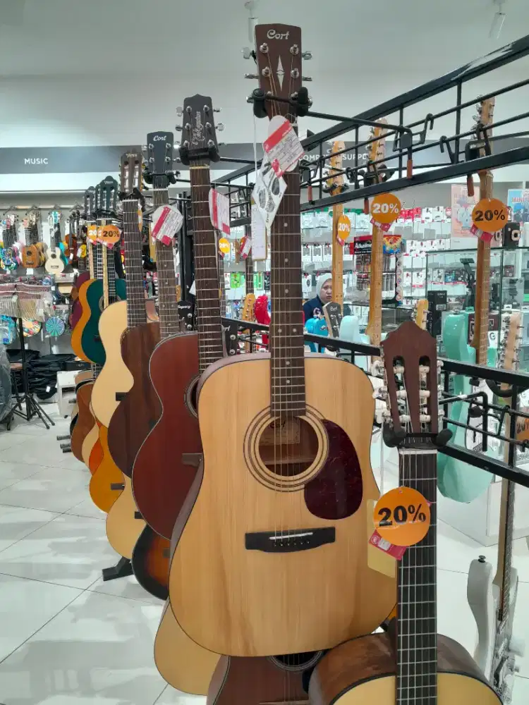Promo cicilan CORT ACOUSTIC GTR + BAG EARTH PACK OP