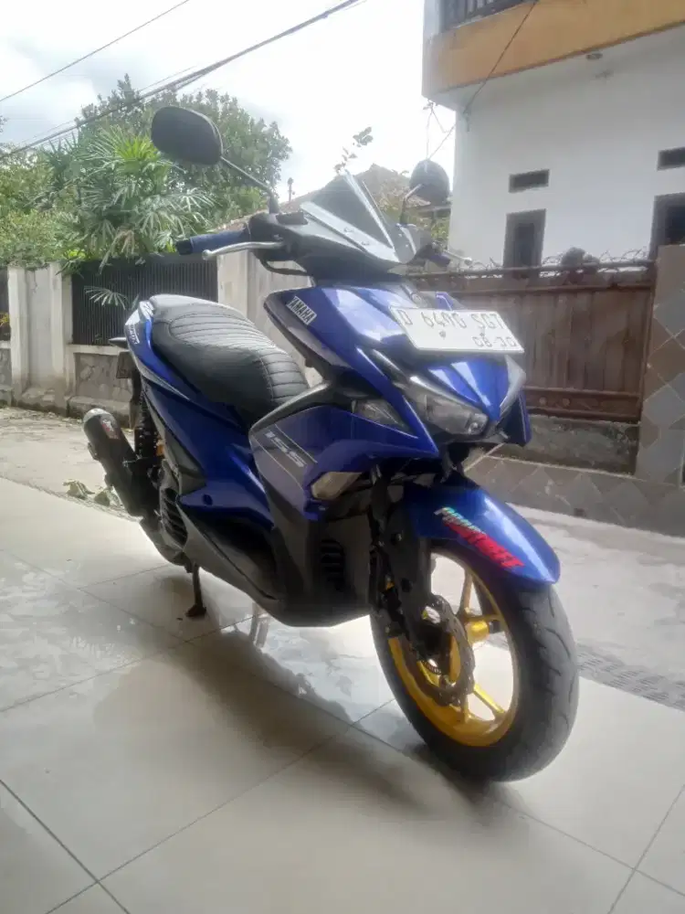 Yamaha aerox plat bandung