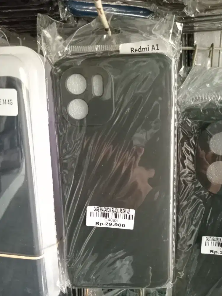 CASE MACARON BLACK REDMI A1 ATLANTIS DAHSYAT