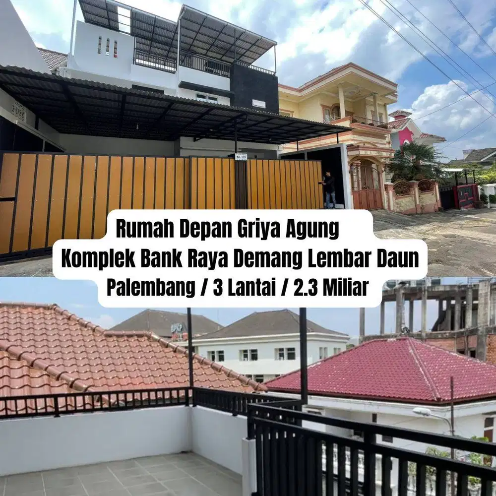 RUMAH DEMANG LEBAR DAUN PALEMBANG