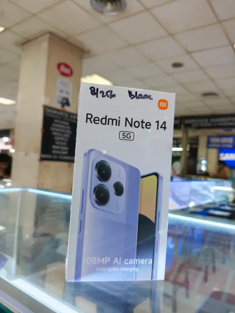 REDMI NOTE 14 5G 8/256GB CICILAN BUNGA 0%