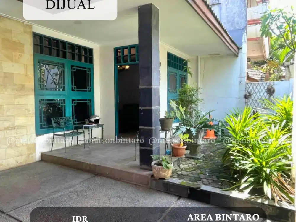 SUPER RARE! Rumah 2 Lantai di Area Bintaro — Unit Seperti Ini Jarang Muncul! (SP 0038)