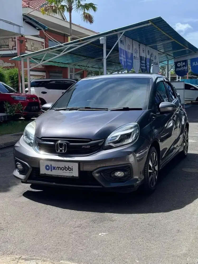 DP Rendah - Honda Brio 1.2 RS Bensin AT 2017 Abu Abu