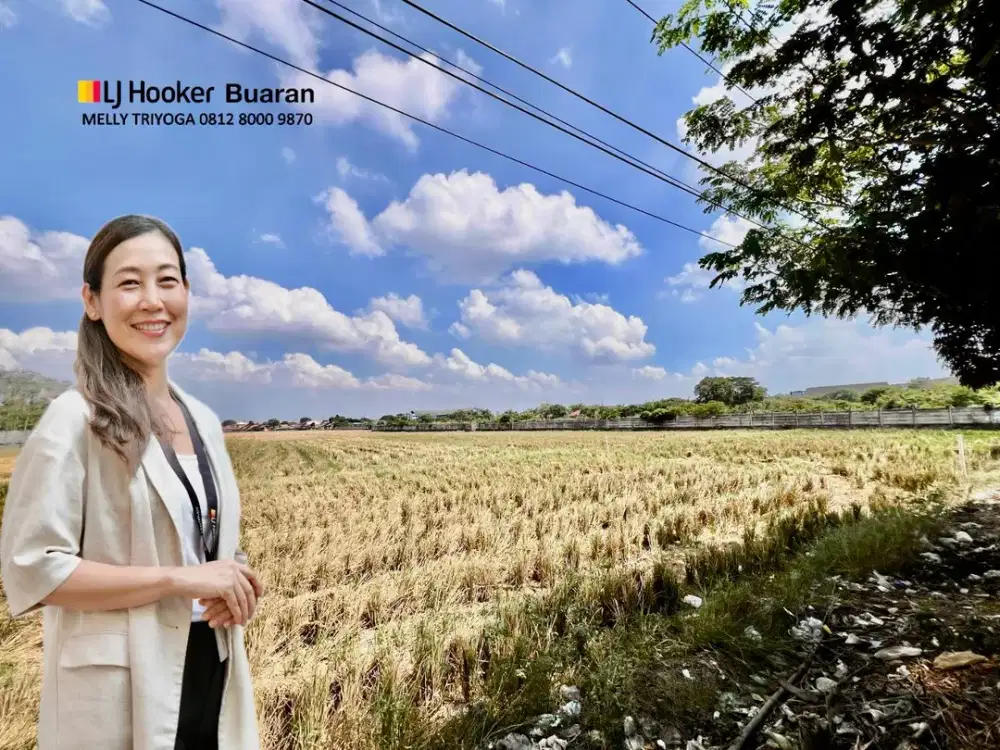 Tanah Luas Pinggir Jalan Raya Utama Karawang Barat