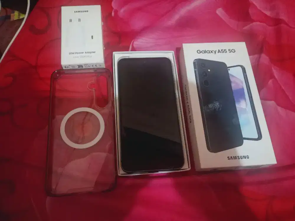 Jual HP second samsung A55 ram 12 internal 256gb