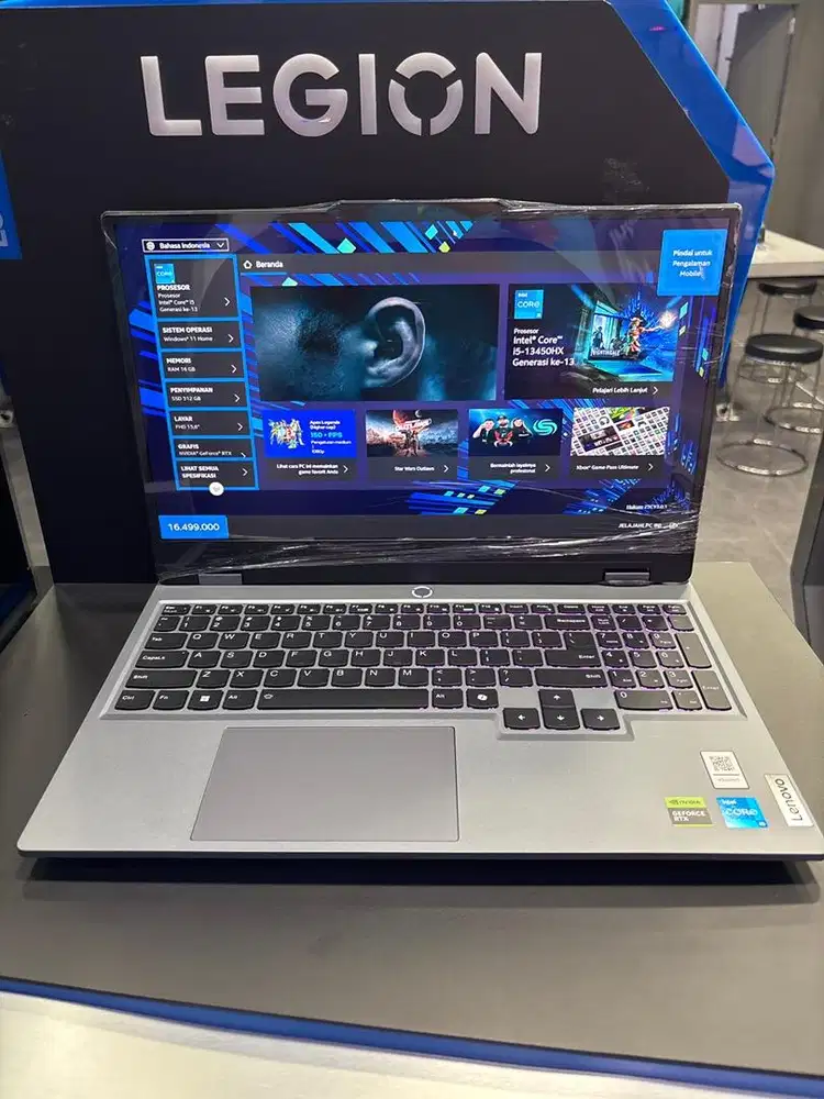 Laptop lenovo legion agres