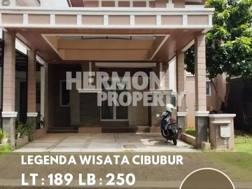 Rumah di Legenda wisata Cibubur , Rapih siap huni Nego Menarik & Bisa KPR