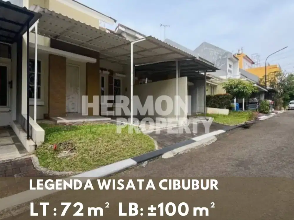 Cari Rumah 1 Lantai dengan Layout Plong ,Rumah ini cocok untuk mu di Legenda Wisata Cibubur