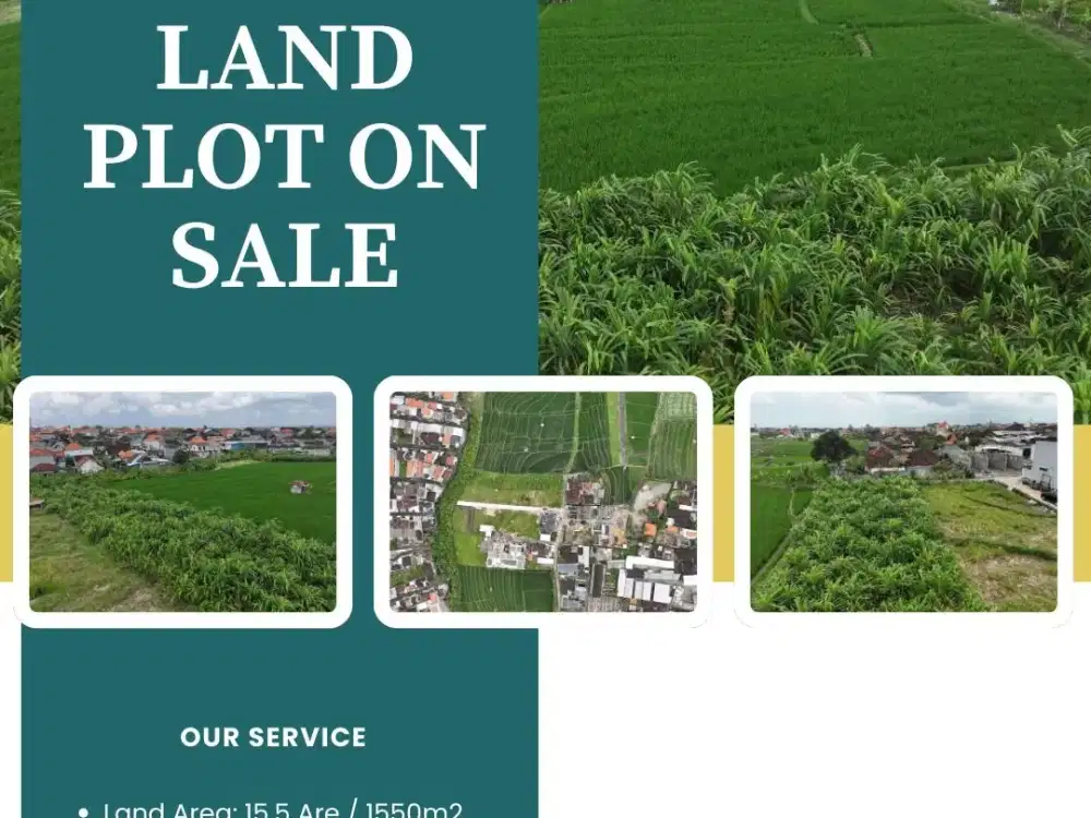 FOR RENT LAND WITH BEAUTY VIEW AT PADONAN, CANGGU