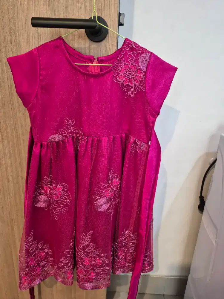 Dress anak pink