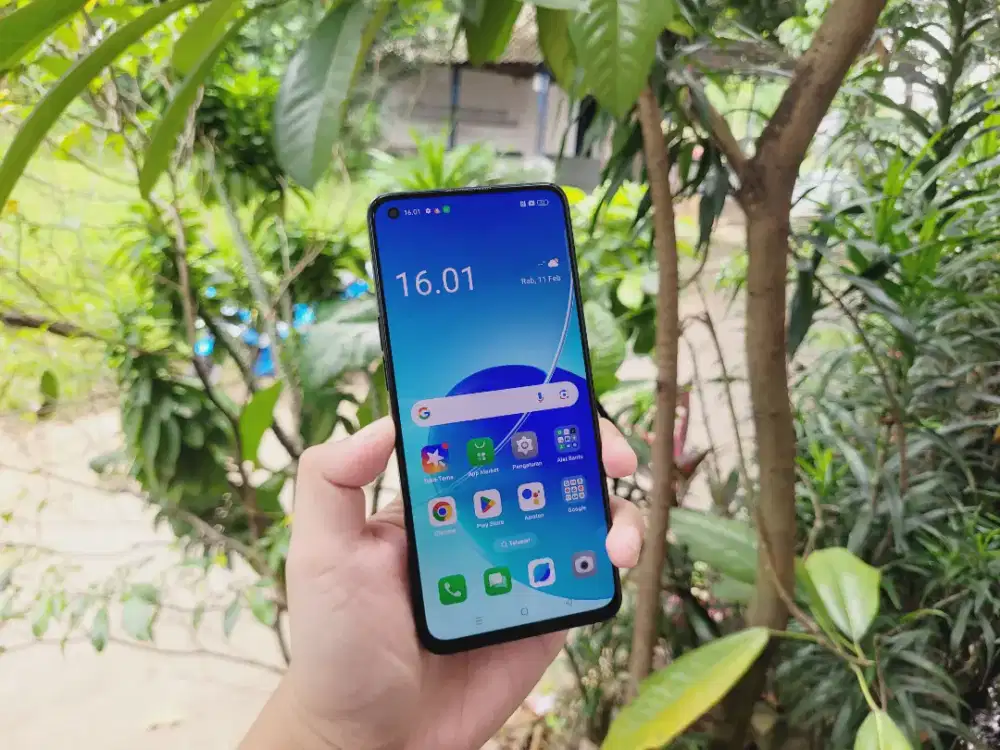 OPPO RENO 6 5G BLACK RAM 8/128GB DUALSIM RESMI