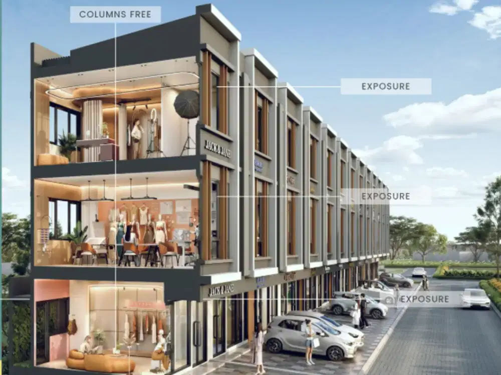 MILIKI SEKARANG! RUKO 3 LANTAI DEKAT PUSAT KOMERSIAL & PERUMAHAN BSD CITY!