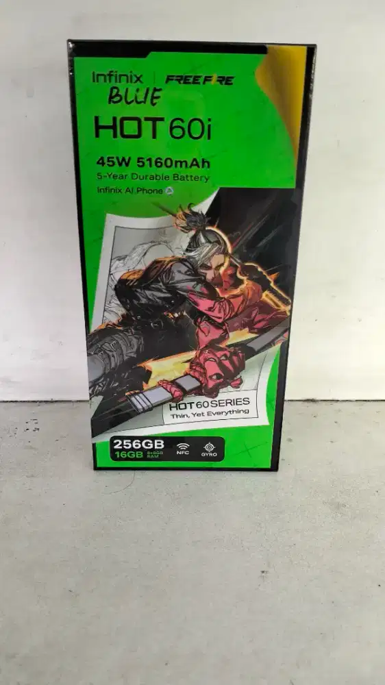 Infinix hot 60i (8/256) new spesial promo