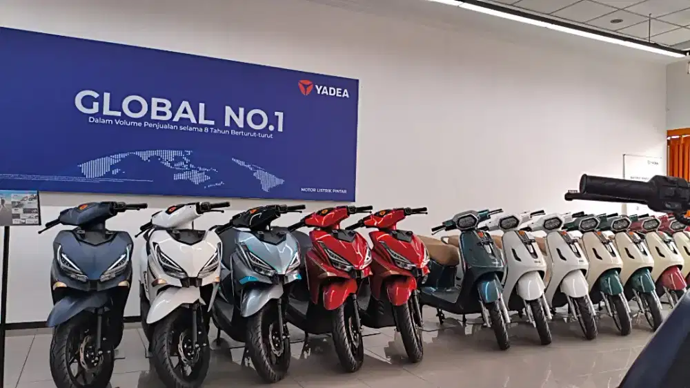 Jual sepeda listrik baru bisa cicilan dan cash