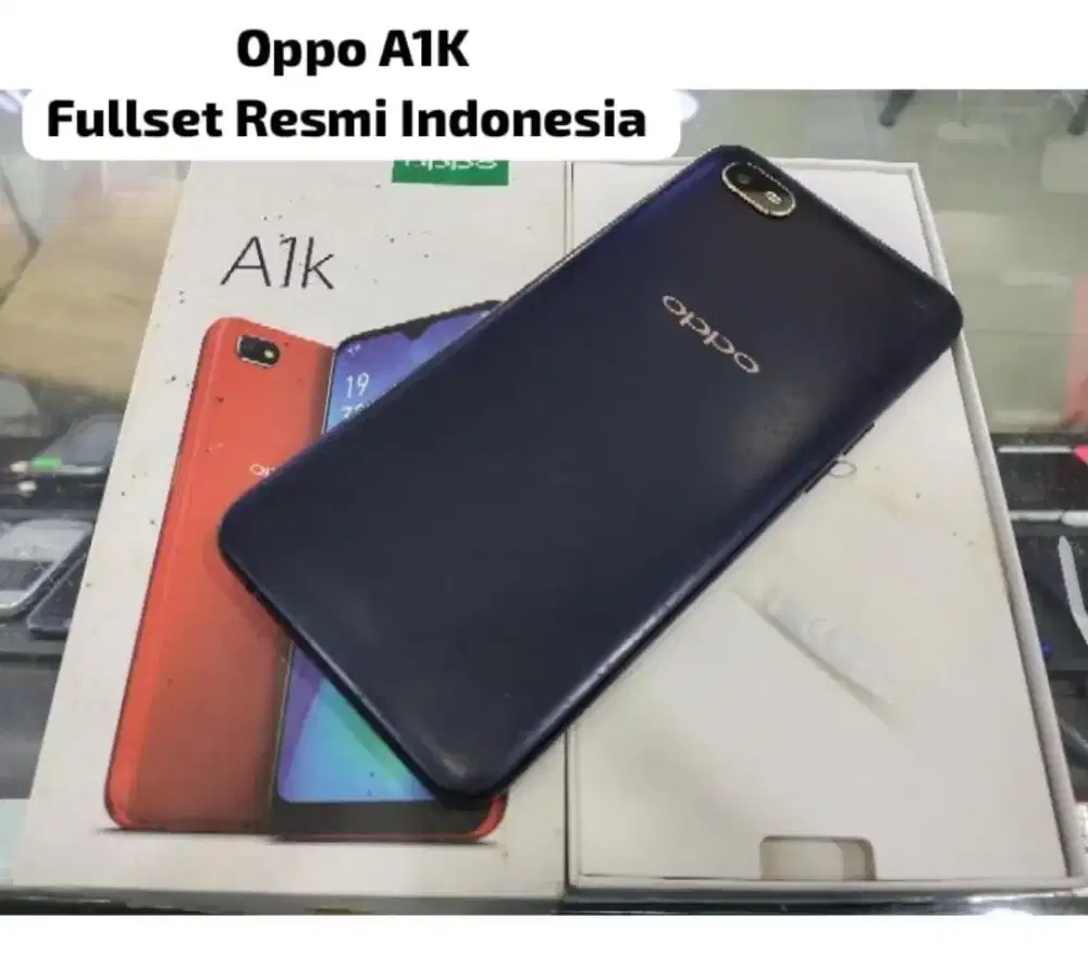 Oppo A1K Resmi Indonesia Fullset