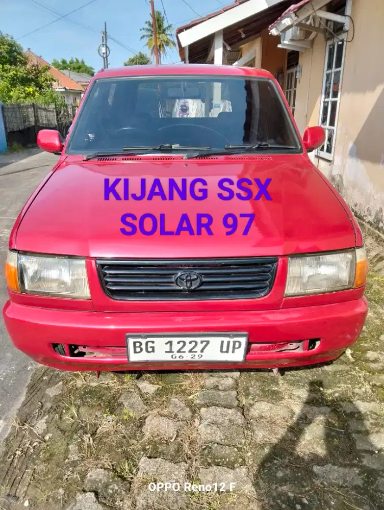 Kijang Ssx Solar Siap Pakai