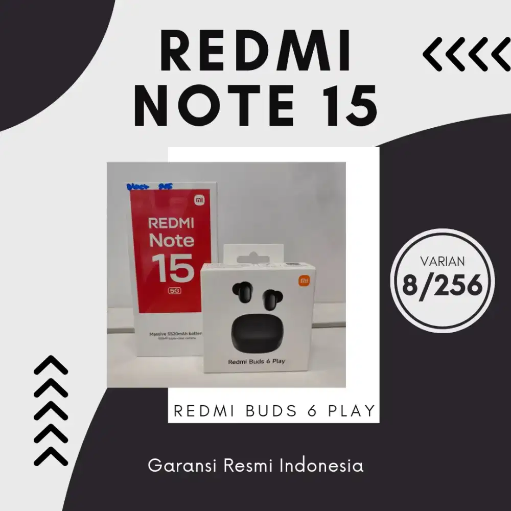 Redmi Note 15 Garansi Resmi Indonesia