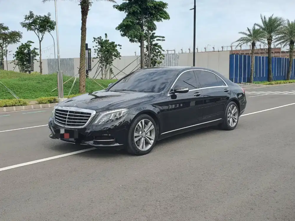 MERCY S400L EXCLUSIVE AT 2017 BLACK ON BROWN LOW KM SUPER CONDITION